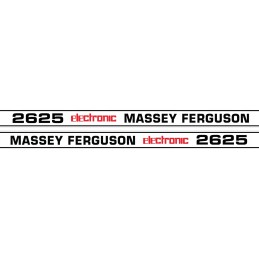 Massey Ferguson 2625 traktoriaus kaukės logotipo lipdukas
