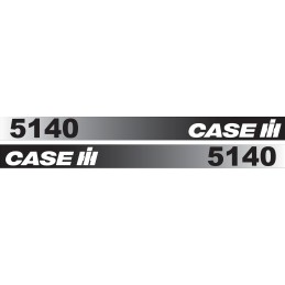 Case 5140 traktoriaus gaubto logotipo lipdukas