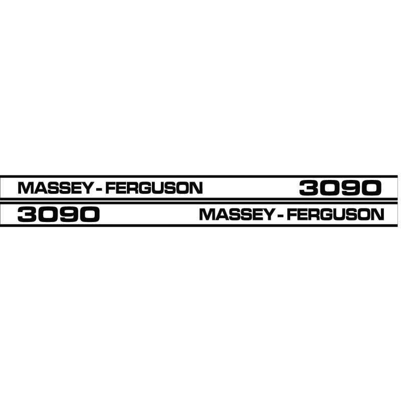 Massey Ferguson 3090 kaukės logotipo lipdukas