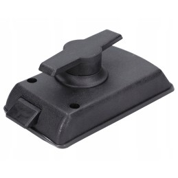 Vidinis užraktas ekskavatoriaus traktoriaus durims