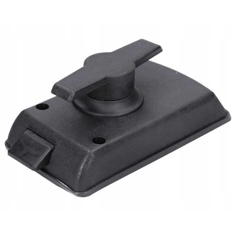 Vidinis užraktas ekskavatoriaus traktoriaus durims