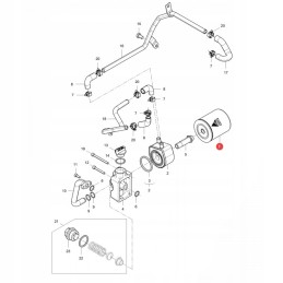 Alyvos filtras massey ferguson v837086176 originalus