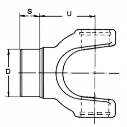 Šakė suvirinimui 46 15 mm 090 elbe
