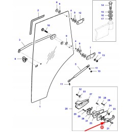 Va371221 durų rankena