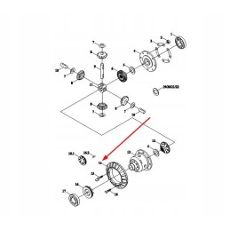 300 Ft 38 141 kūginė pavara nuo 38