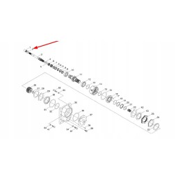 Gbt894 1 22 išorinis seger žiedas