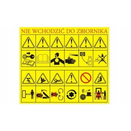 Grafiniai įspėjamieji piktogramų lipdukai