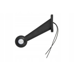 Šoninis žymeklis l baltas raudonas LED buvo 136 l