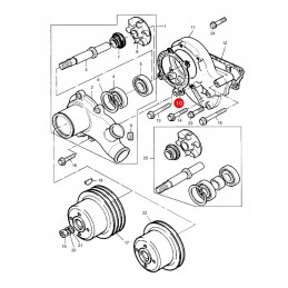 Vandens siurblio tarpinės mf 4222457m1 keitimas