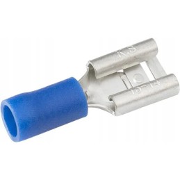 Kabelio galas su plokščiu mėlynu dangteliu 1 5 2