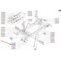 C230849 kaištis fi30 l 84