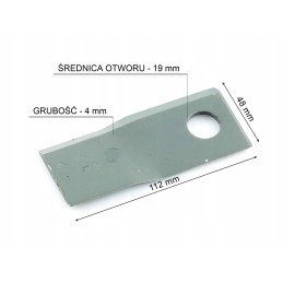 Fella Krone dešinės vejapjovės peilis 1398890 135752 1343