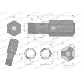 Hidraulinio cilindro vožtuvas C 360 Warynski