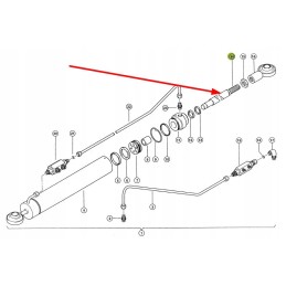 042781 0 hidraulinio cilindro stūmoklio kotas