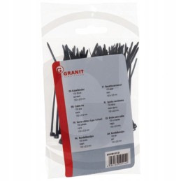 Kabelių rišikliai 100 vnt 100 x 2 5 mm