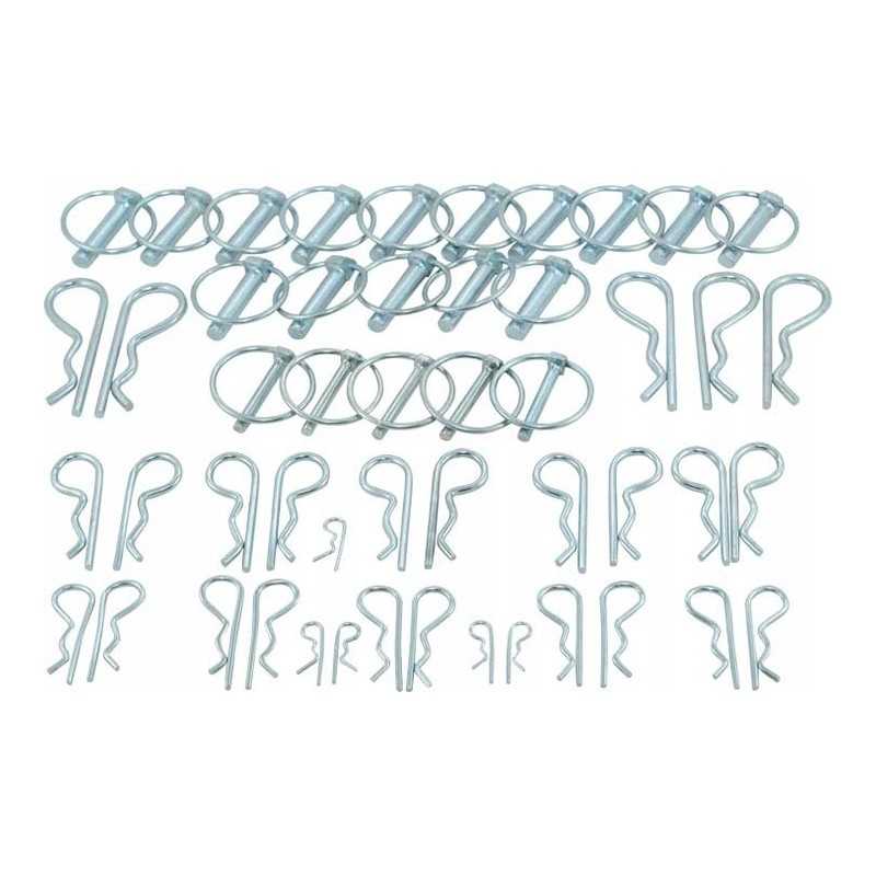 Universalus kaiščių ir kaiščių rinkinys, 50 vnt