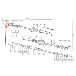 813696 0 PTO šakės kaištis