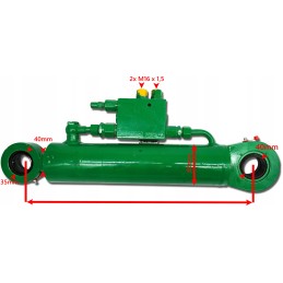 Stūmoklinė pavara sukamam kaiščiui 70x40, eiga 240 mm