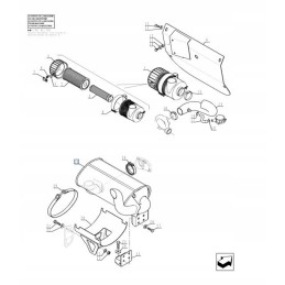 Duslintuvo komplektas lm415a 47346519 cmag00580a 47346558