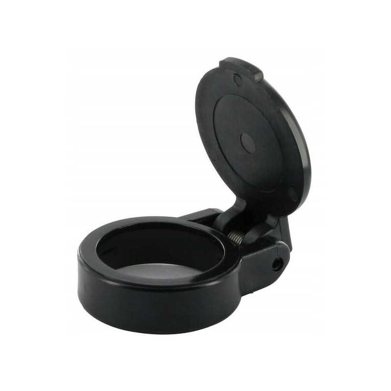 ISO 12 5 lizdo dangtelis be angos, juodas sz106a