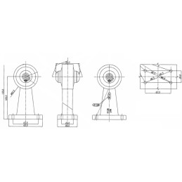 Šoninė žymeklio lemputė p balta raudona lemputė buvo 139p