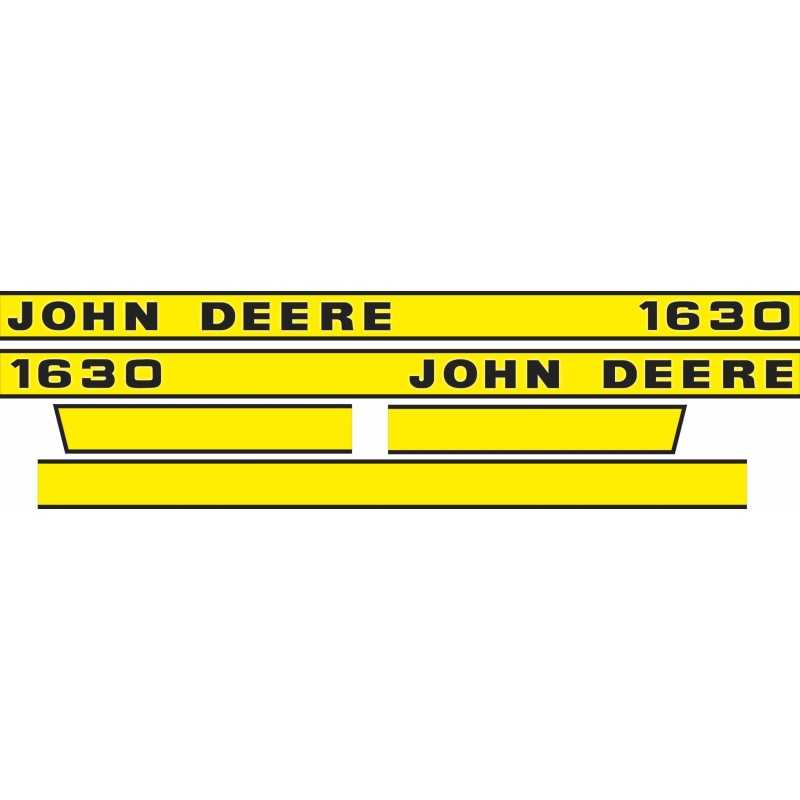 Lipdukų rinkinys john deere 1630 lipdukai pilnas