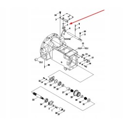 Te250 361f 23a selektoriaus rankena