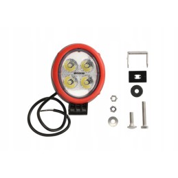 LED darbo lempa 104x120 4 1500lm 12 24v laidas