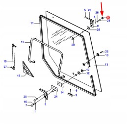 V32604400 plastikinis dangtelis m6