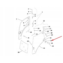 Ts04451043225 durų spyna