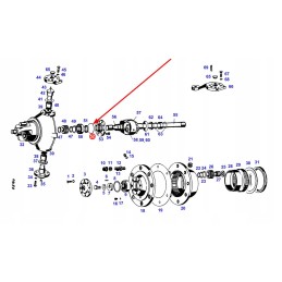 X548957566000 sandarinimo žiedas 74 x 2 mm