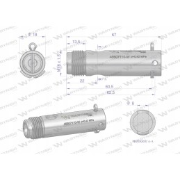 C 360 Warynski variklio alyvos siurblio vožtuvas