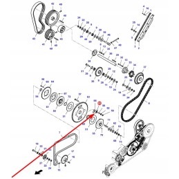 D28282433 sliekinės ir pirštinės pavaros spyruoklė