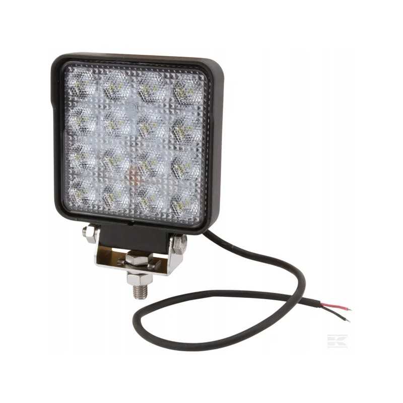 Kvadratinė LED darbo lempa 25w 3040 lm 10 30v