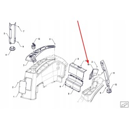 P5s45801236 radijo korpusas