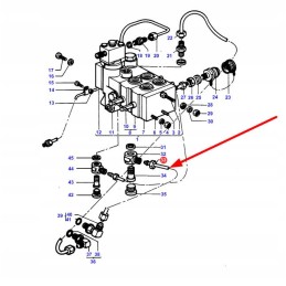 1613013m91 hidraulinis vamzdis
