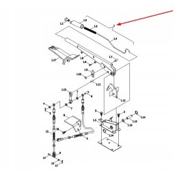 Tb1s433030001k rankinio stabdžio svirties komplektas
