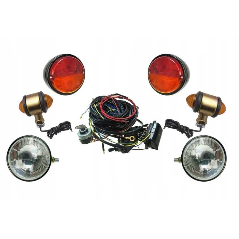 Montavimo komplektas c 330, laidai, metalinės lempos