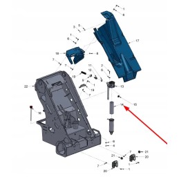 C036624 hidraulinės alyvos filtras