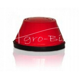 Raudonas žemas galinis gabaritinis žibintas žemės ūkio technikai