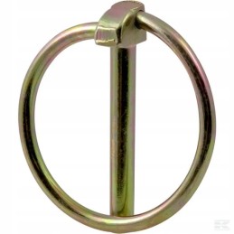 Cinkuotas kaištis 5x50 mm plienas DIN 94 ISO 1234