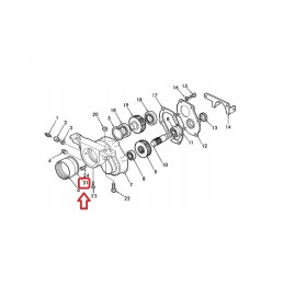 Ring oring new Holland dėklas 83930343