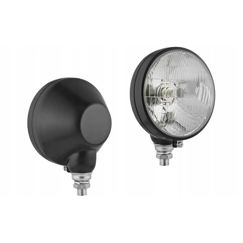 H4 priekinis žibintas metaliniame korpuse Wesem s