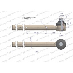 Vairo šarnyras 3223996r1 warynski