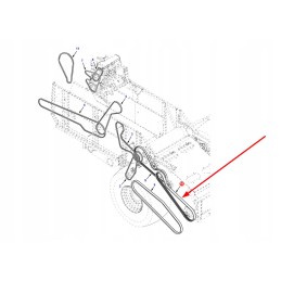 71399519 V formos diržas pasvirusiam konvejerio pavarai