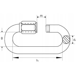 Atsukama jungtis su cinkuoto plieno veržle