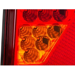 GLO TRAC LED galinis žibintas 12v 24v dešinė