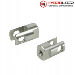 Šakės, tvirtinančios kabelį prie hidroliderio skirstytuvo