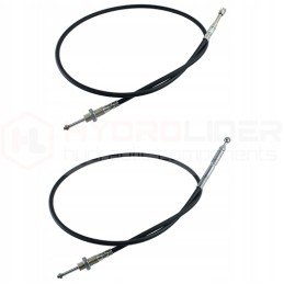 Šakės, tvirtinančios kabelį prie hidroliderio skirstytuvo