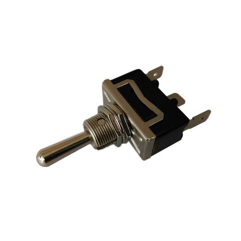 Įjungta išjungta pakreipiant perjungimo jungiklį, 3 padėtys